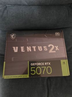 *NEW* MSI Gaming RTX 5070 12G Ventus 2X