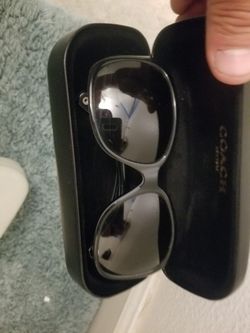 Coach Sunglasses with Case. $50. Pickup in Oakdale