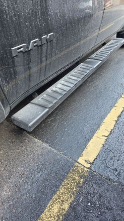 PZ 6" Rustproof Running Boards Side Steps Compatible with Dodge Ram 1500 Quad/Extended Cab 2019-2025