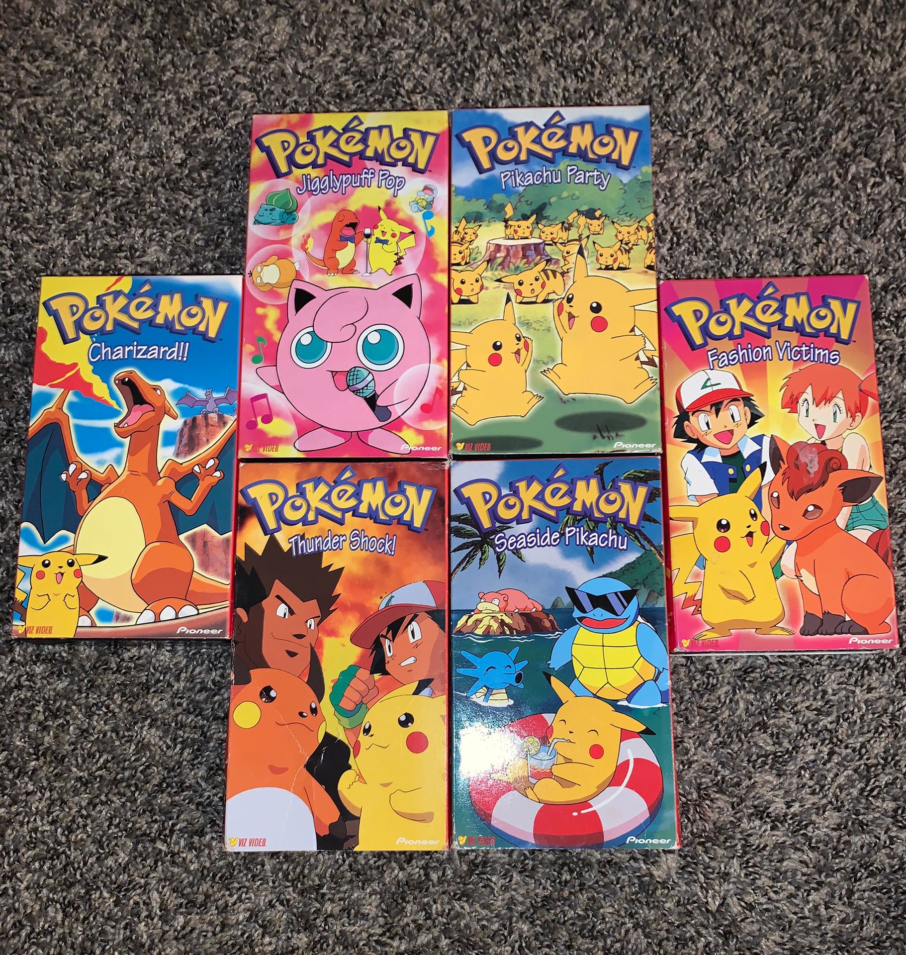 POKEMON VHS TAPES (Collectibles)