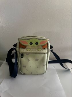Small baby yoda crossbody bag