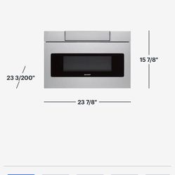 Microwave Built In Stainless Steel