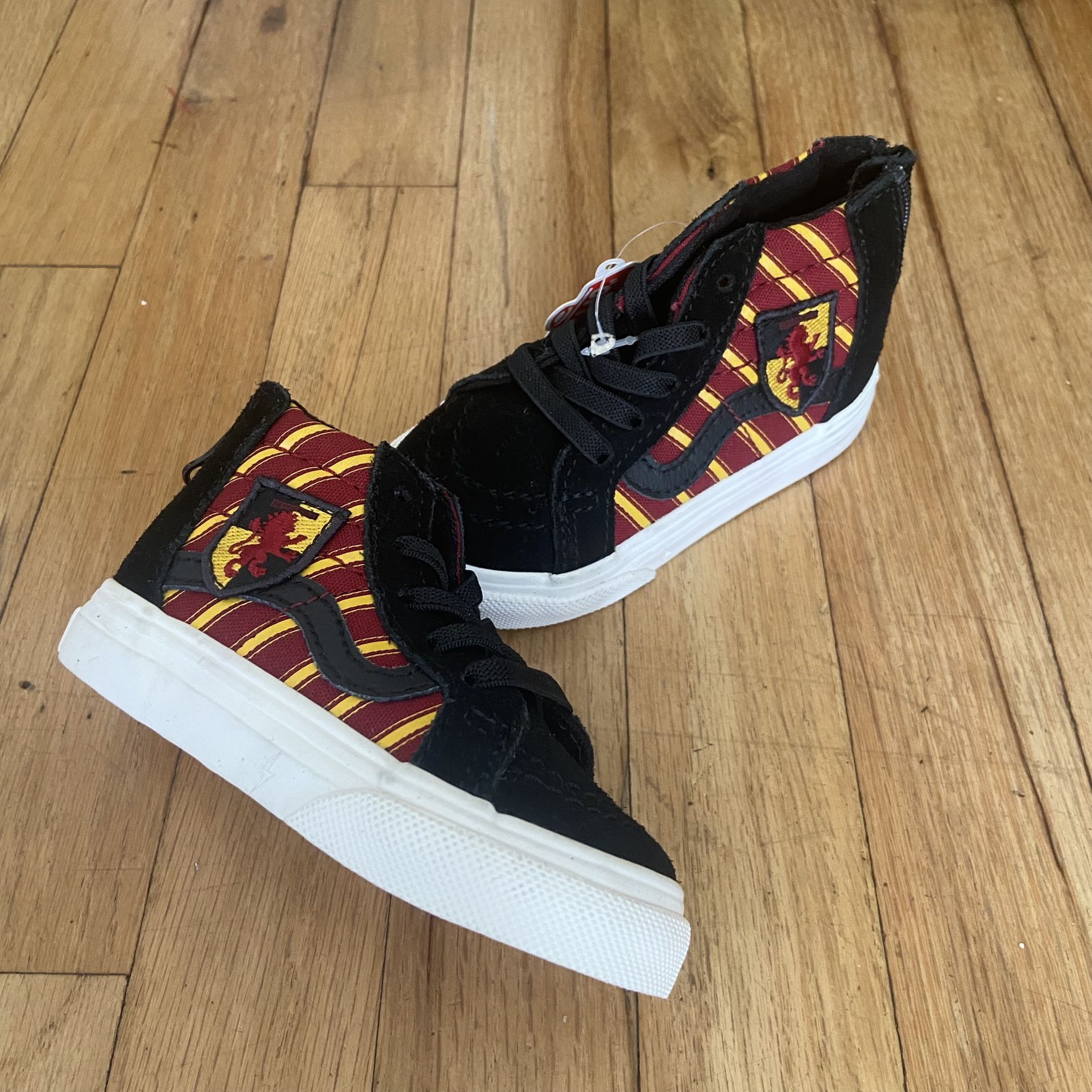 Harry Potter Vans Kids Shoes - Gryffindor Size 4.5
