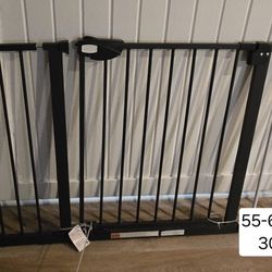 Baby Gate Pet Gate 55-60" 30" TALL Brand New