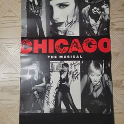 autograph chicago movie poster