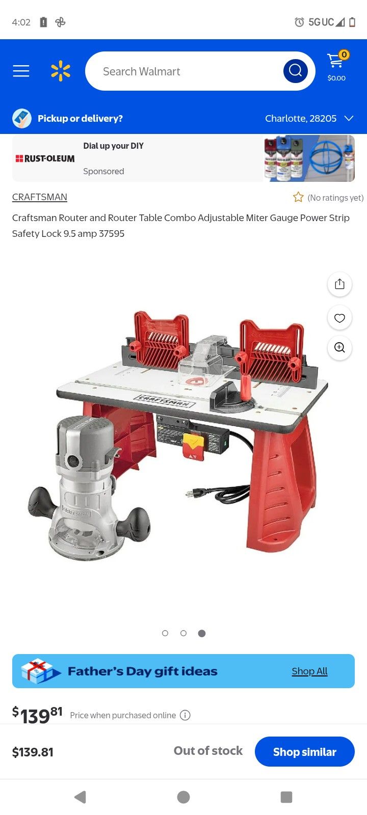 Craftsman Router Table 