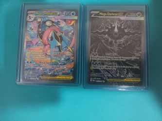 Mega Greninja and Mega Darkrai