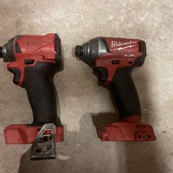 Milwaukee Fuel Impact Drivers Tool Only Used $65 Each In N Lakeland 