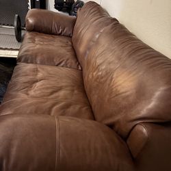 Arizona Leather Couch