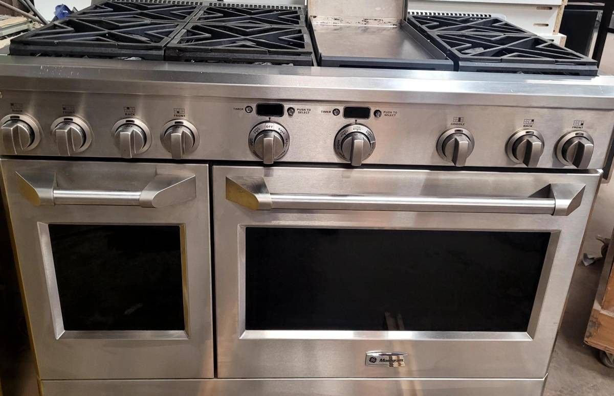 GE Monogram 48" Dual Fuel NEW