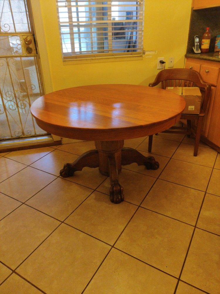 4ft Wood Table
