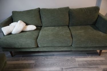 Green couch