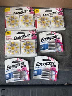 Hearing Aid Batteries  and CR2 batteries