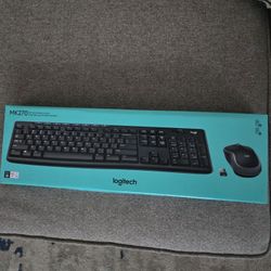 Logitech Keyboard And Mouse 