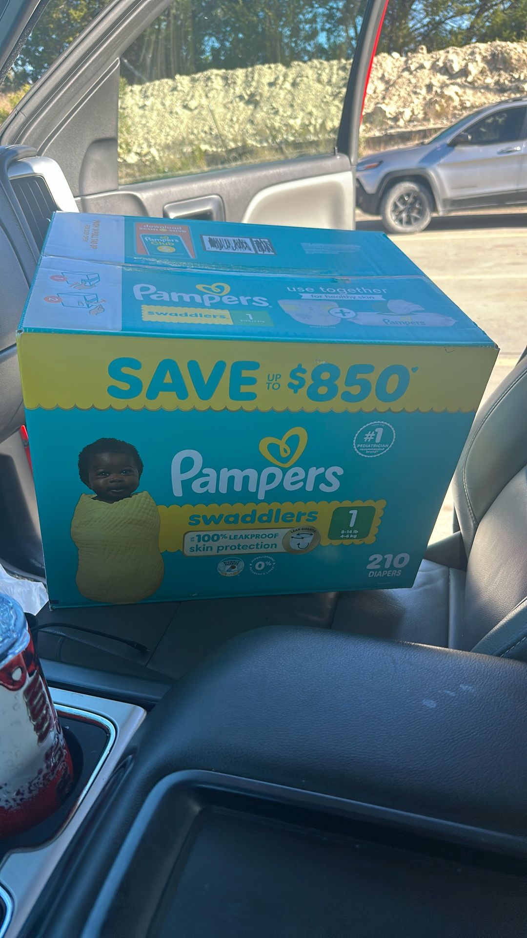 Pampers Swaddlers Size 1 210 Count