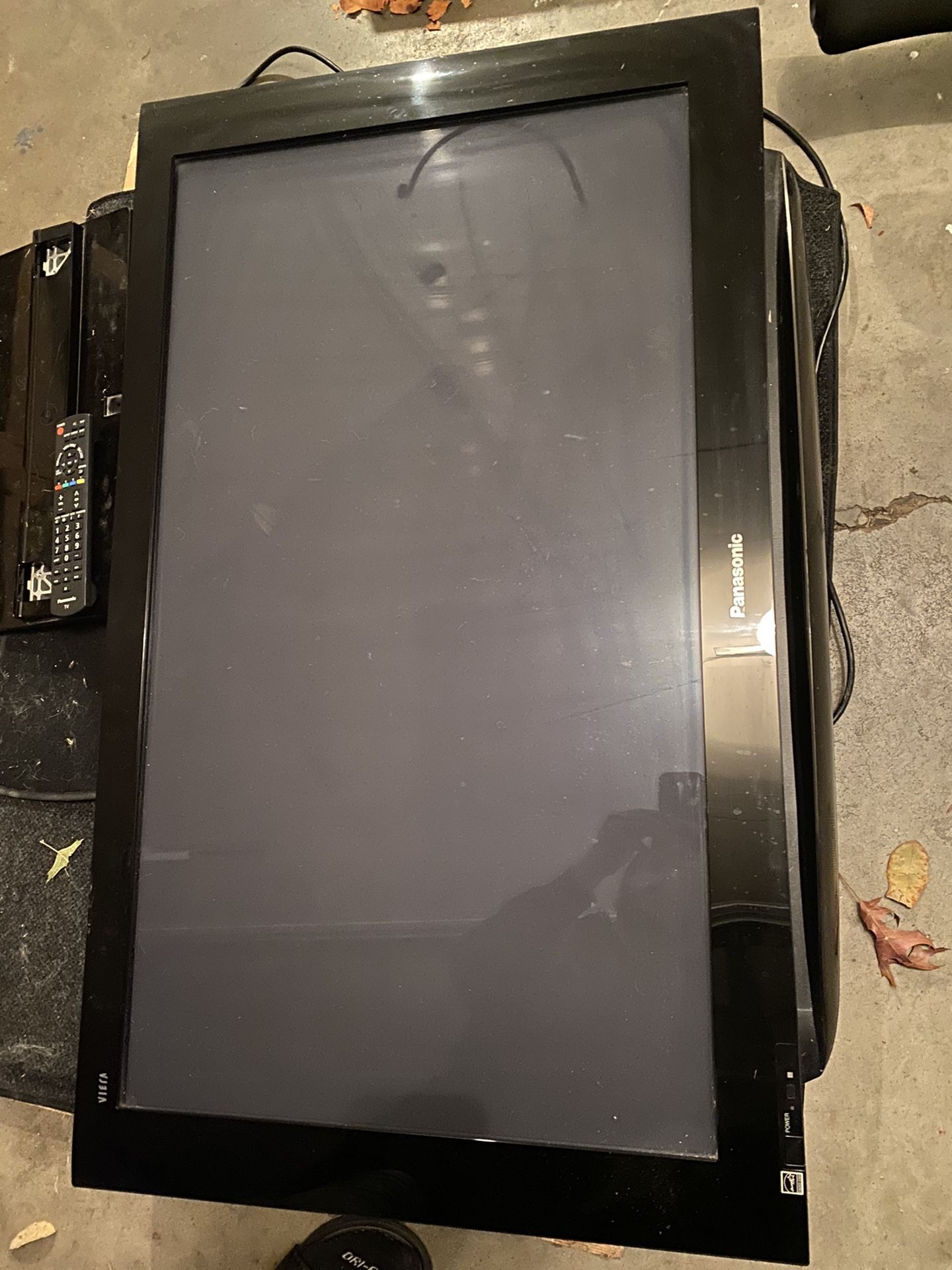 Free: Panasonic 40” TV - with remote and stand