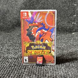 Nintendo Switch Pokemon Scarlet