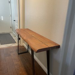 Crate & Barrel Console Table