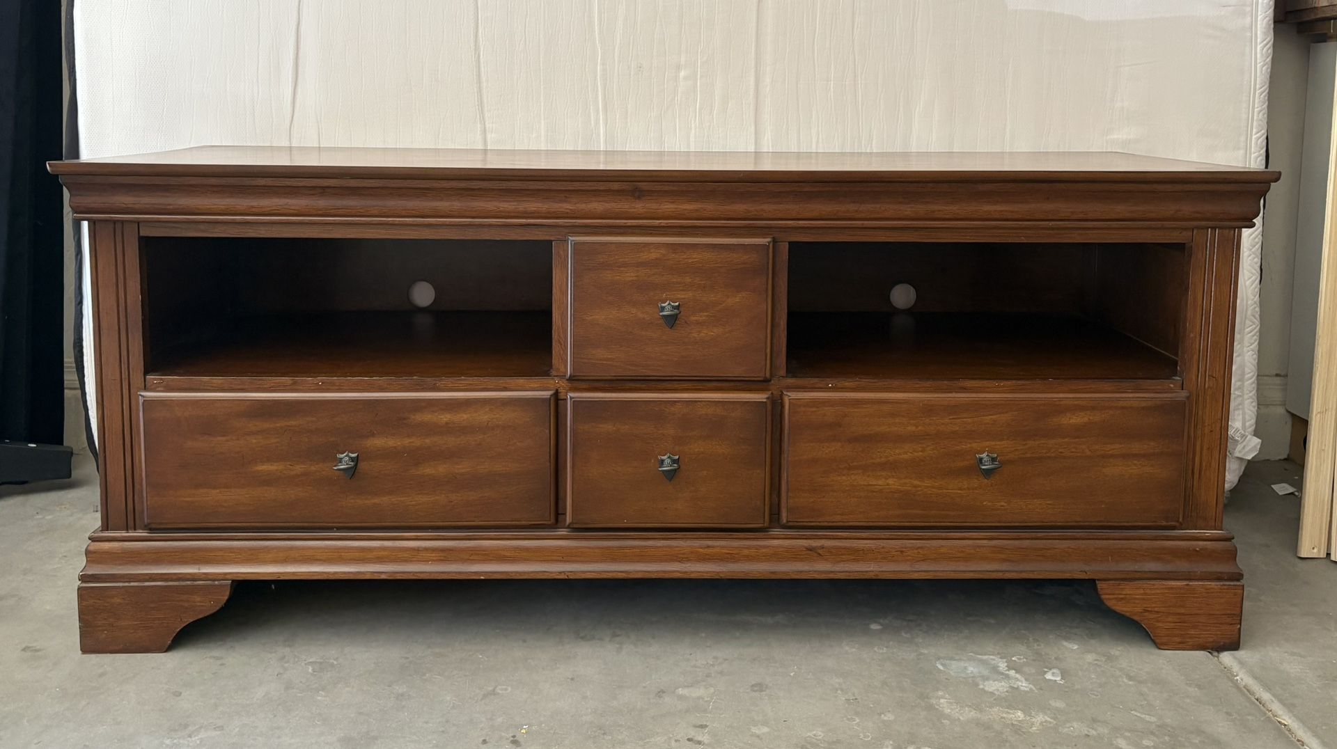 Beautiful Wood T.V. Stand Great Condition 