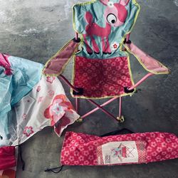 Kids Summer Camp Tent, Chair , Travel Car Tray