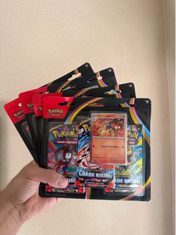 Pokémon chaos rising 3-pack Blisters (10 available)