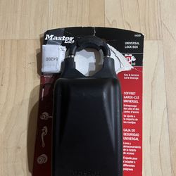New Master Lock Box