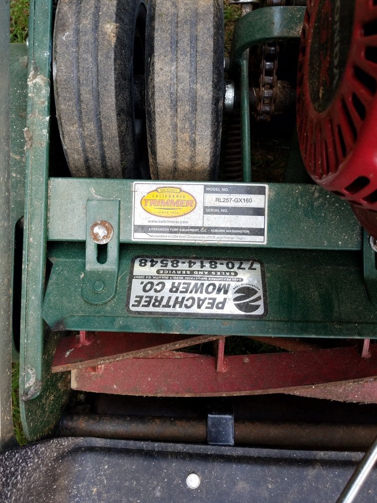 California Trimmer 25 Reel Mower for Sale in Mableton, GA - OfferUp