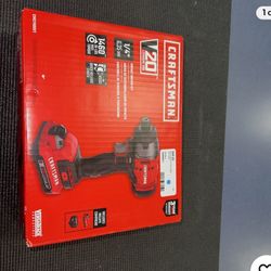Craftsman V20 1/2 in. Brushed Cordless Drill Kit (Battery & Charger)