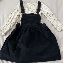 Girls H&M Dress Overalls Size 6