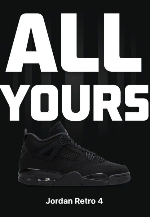 Air Jordan Retro 4 Black Cat