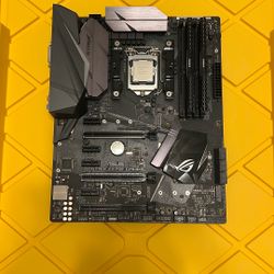 Intel i5-7600k, ASUS Z270F Strix Motherboard, 16 GB DDR4 3200 RAM