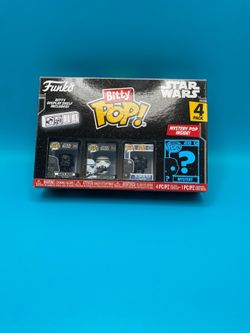 (NEW) Funko Bitty POP! Star Wars 4-Pack Series 4 (Darth Vader, TIE Fighter Pilot, Stormtrooper & Mystery Chase Figure) (Styles May Vary)
