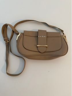 Medium size beige Bebe purse