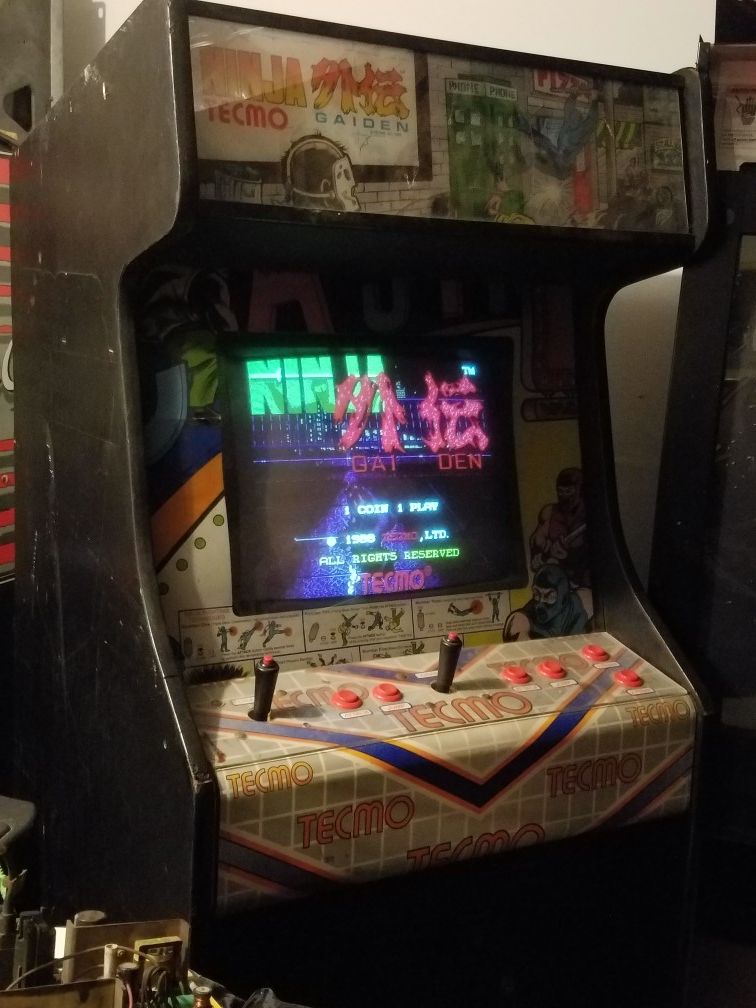 Ninja Gaiden full size arcade game