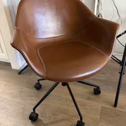 Leather Office Chair – $150