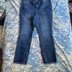 Women’s Jeans 14 Code Blue Sabrina Frayed Cuffs
