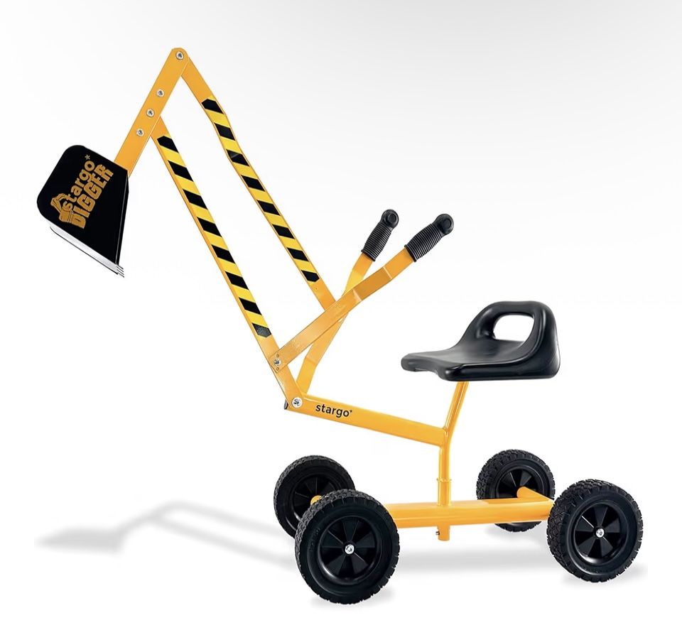 Kids Digger On Wheels π 360 Rotation