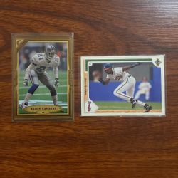 Deion Sanders Football And Baseball Card. $10 For Both 