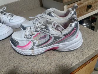 Avia Women's Sneakers White Pink Silver