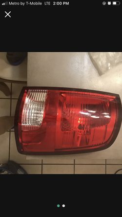Ram 1500 right side tail light