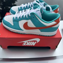 Dunk Low (Miami Dolphins) Size 11.5M ‼️STEAL PRICE ‼️ $100
