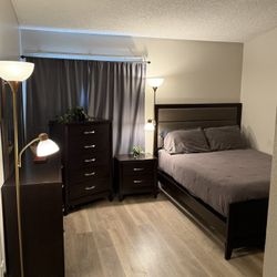 Tremont 4-Piece Queen Bedroom Set – Modern, Clean, and Solid – $700 