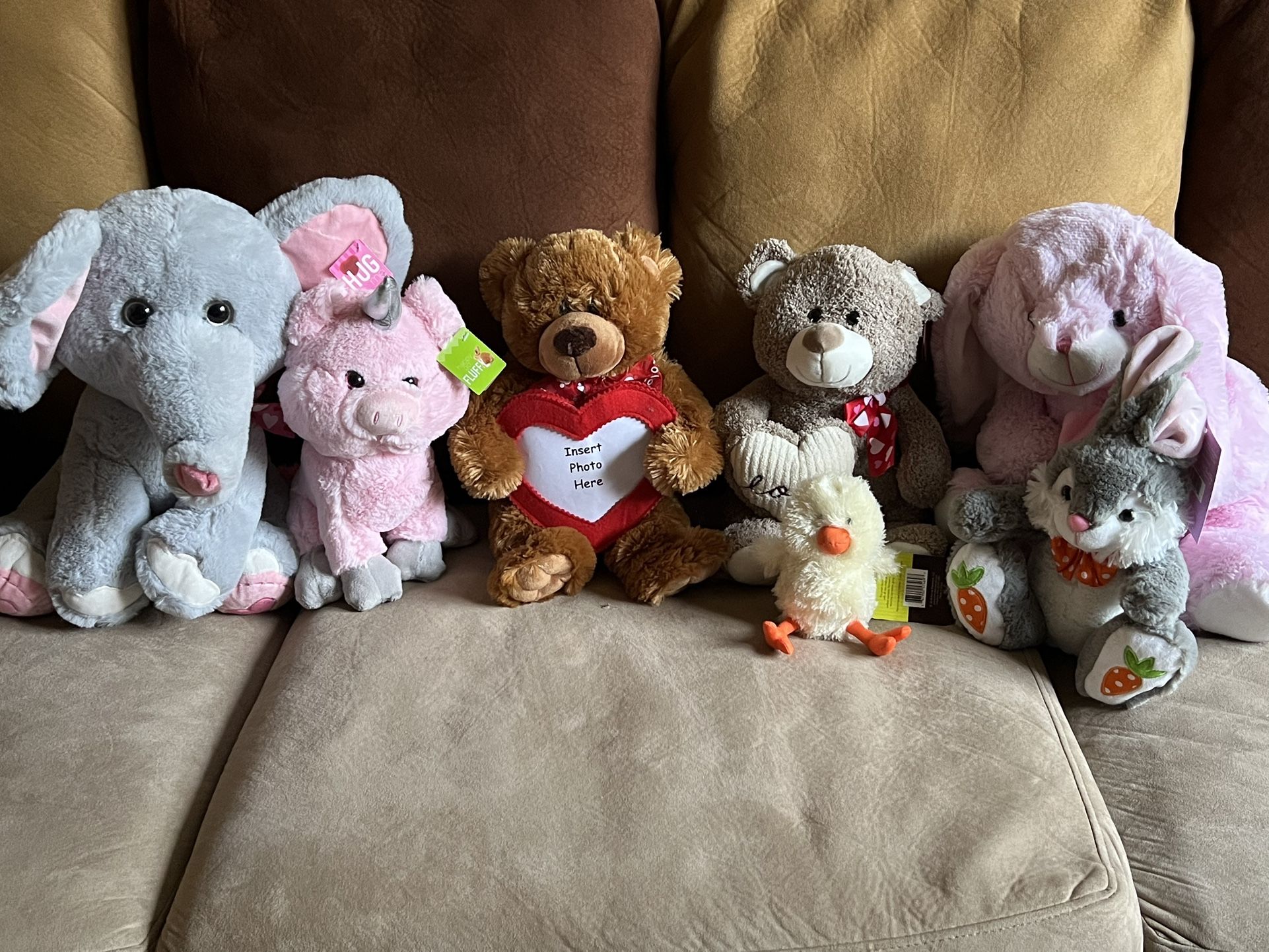 New Assorted Stuffed Animals