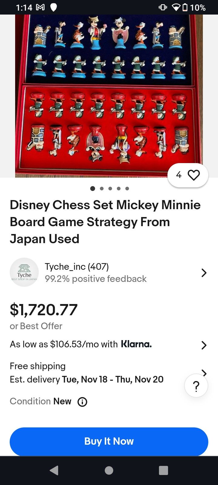 Chess Set Made By Disney