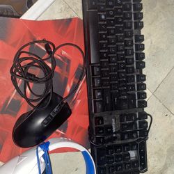 Gaming Keyboard And mouse And Headset $20 Today