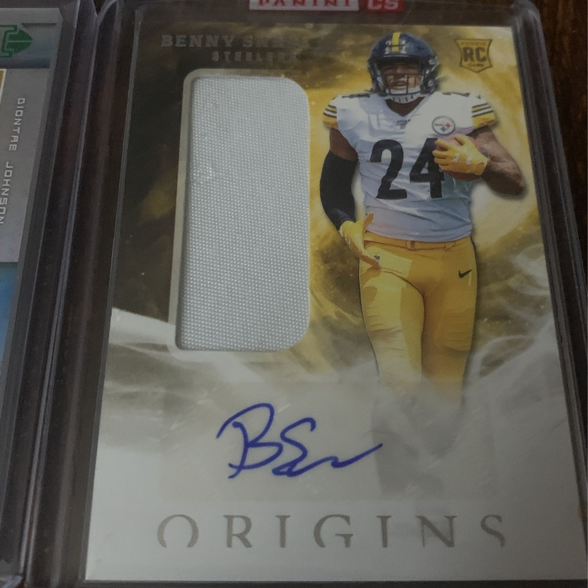 Autographed Panini Football Cards