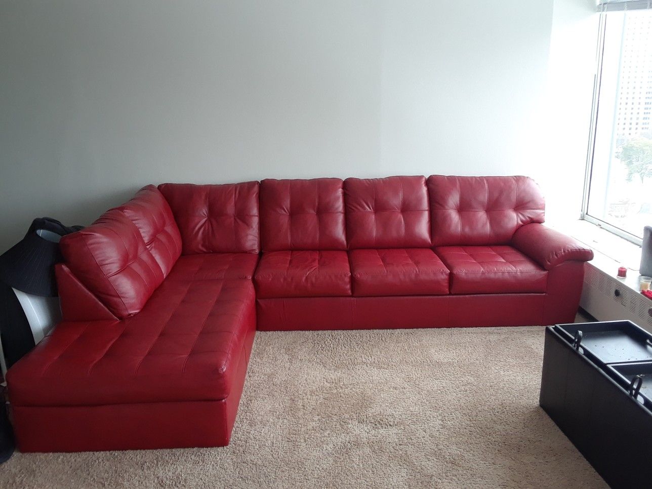 Facing left sectional