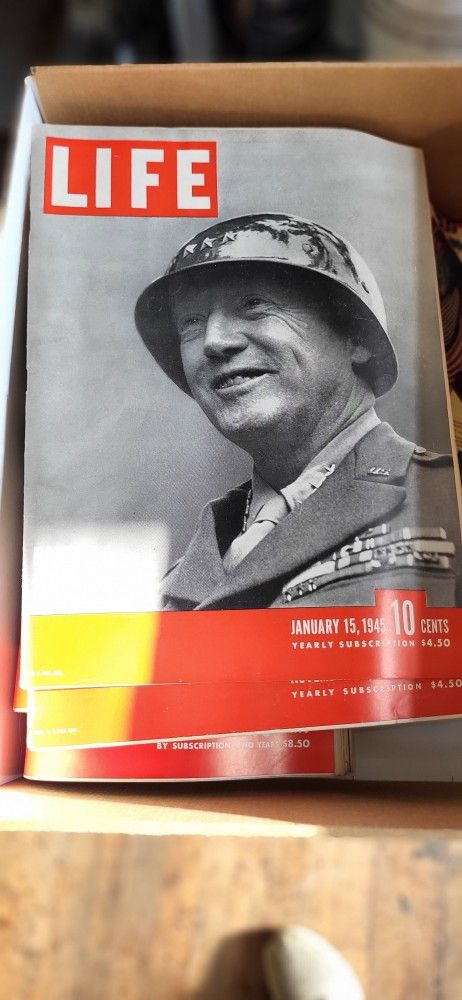 Life Magazine WW2 Collection 4 boxes