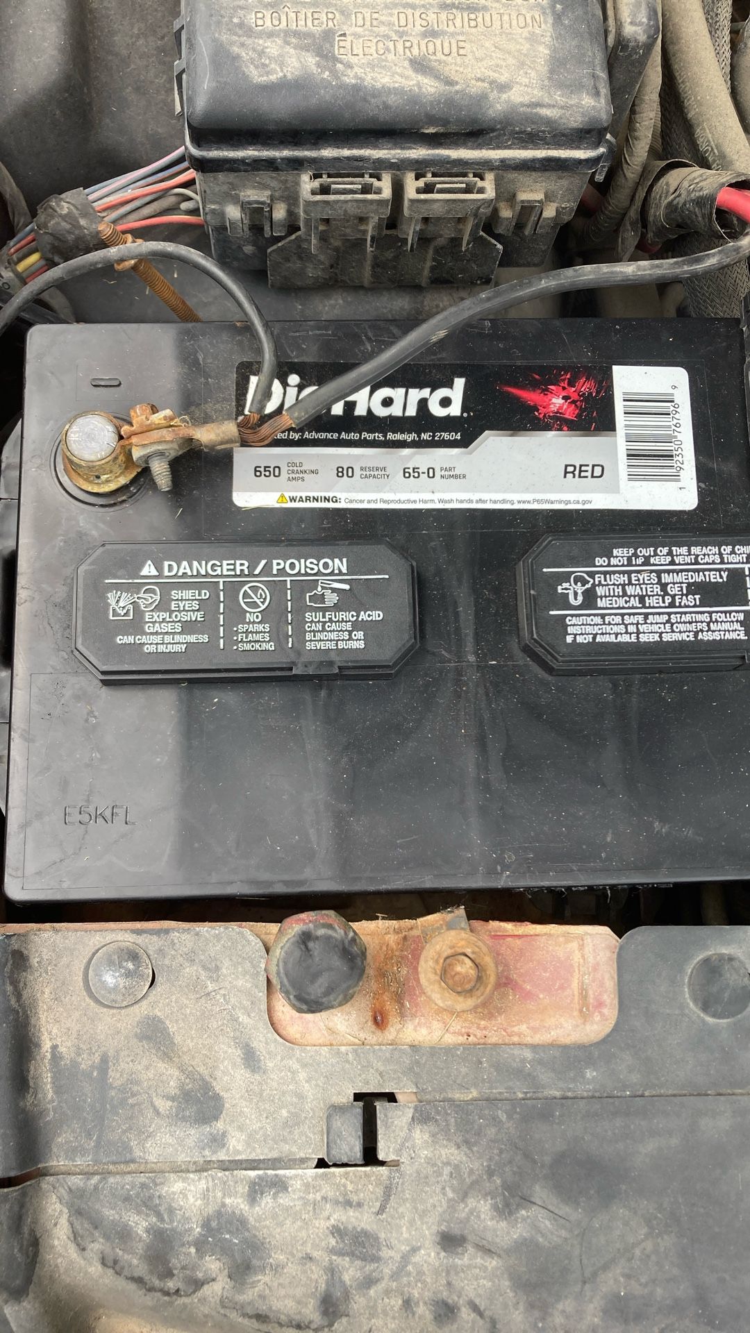 Brand New Die Hard Battery 