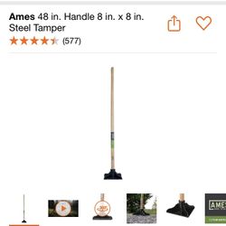 Tamper Lawn Tool